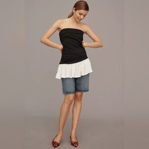 Anthropologie Maeve Asymmetrical Tube Tunic Top